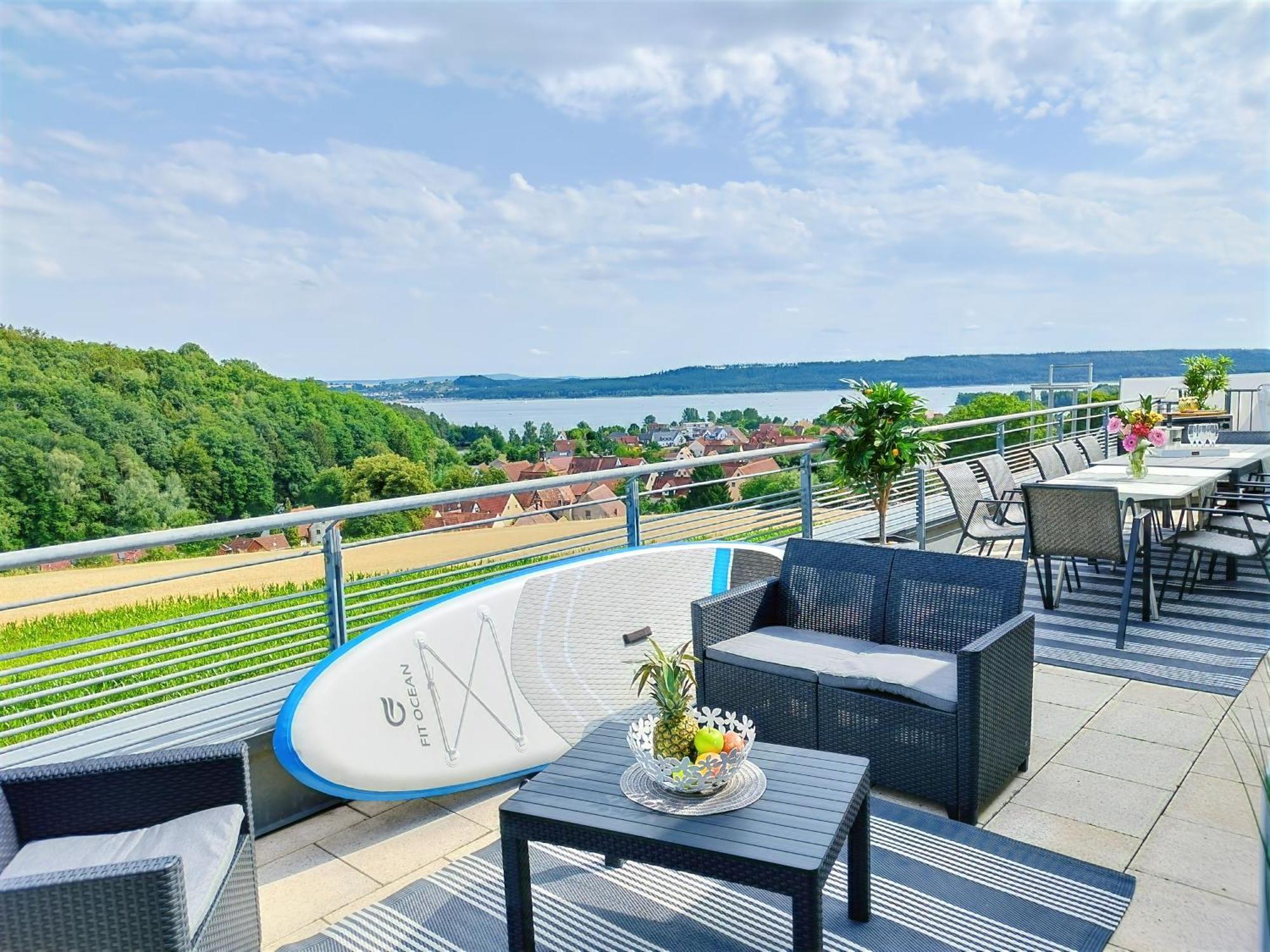 Seeblickapartment Fuer Bis Zu 12, Nuernberg & Schwabach In 30-35 Minuten Zu Erreichen, Sauna, Arbeitsplatz, Dachterrasse & Grill Spalt Eksteriør bilde